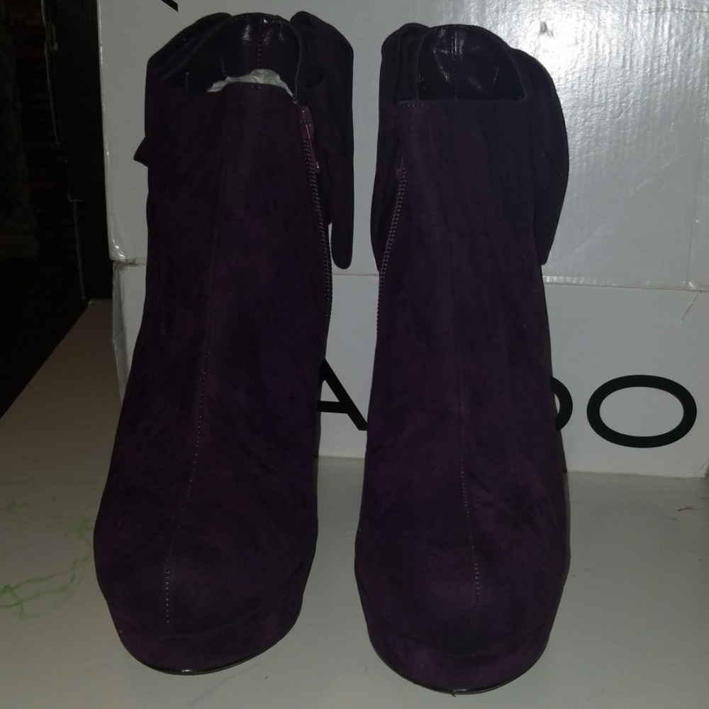 Platform ankle booties - Picture 2 of 5